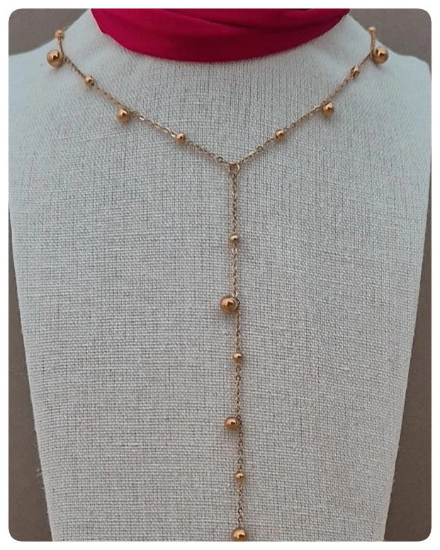 Collar danza de esferas