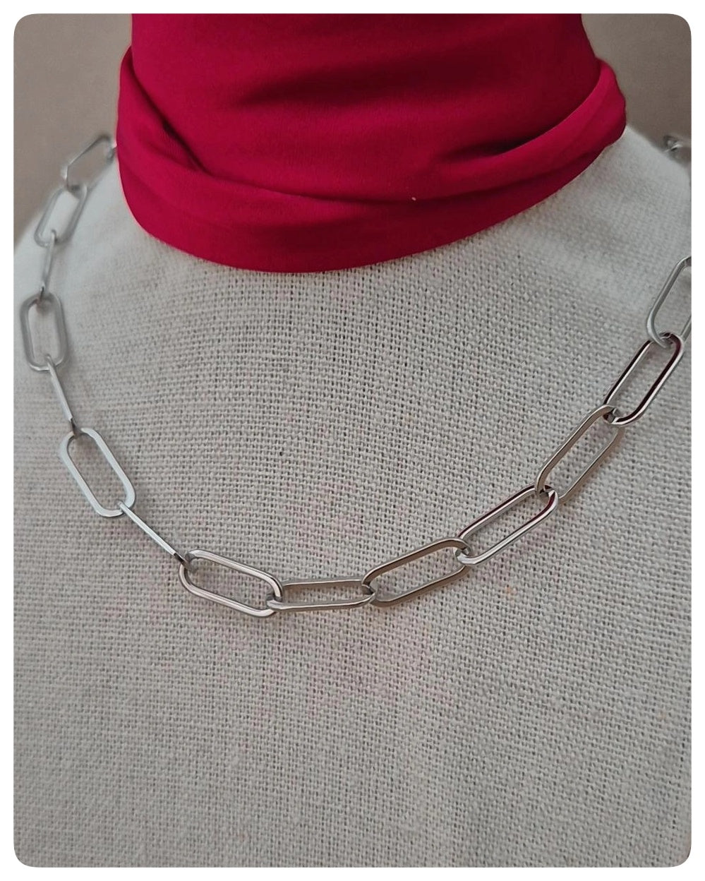 Cadena Link Style en Silver