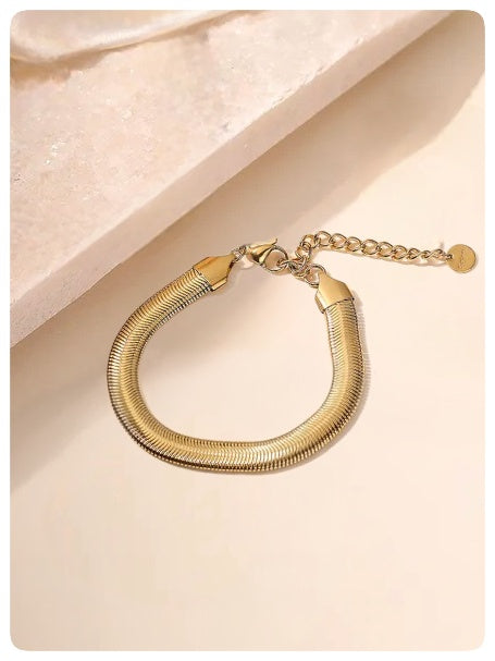 Pulsera Serpiente Dorada