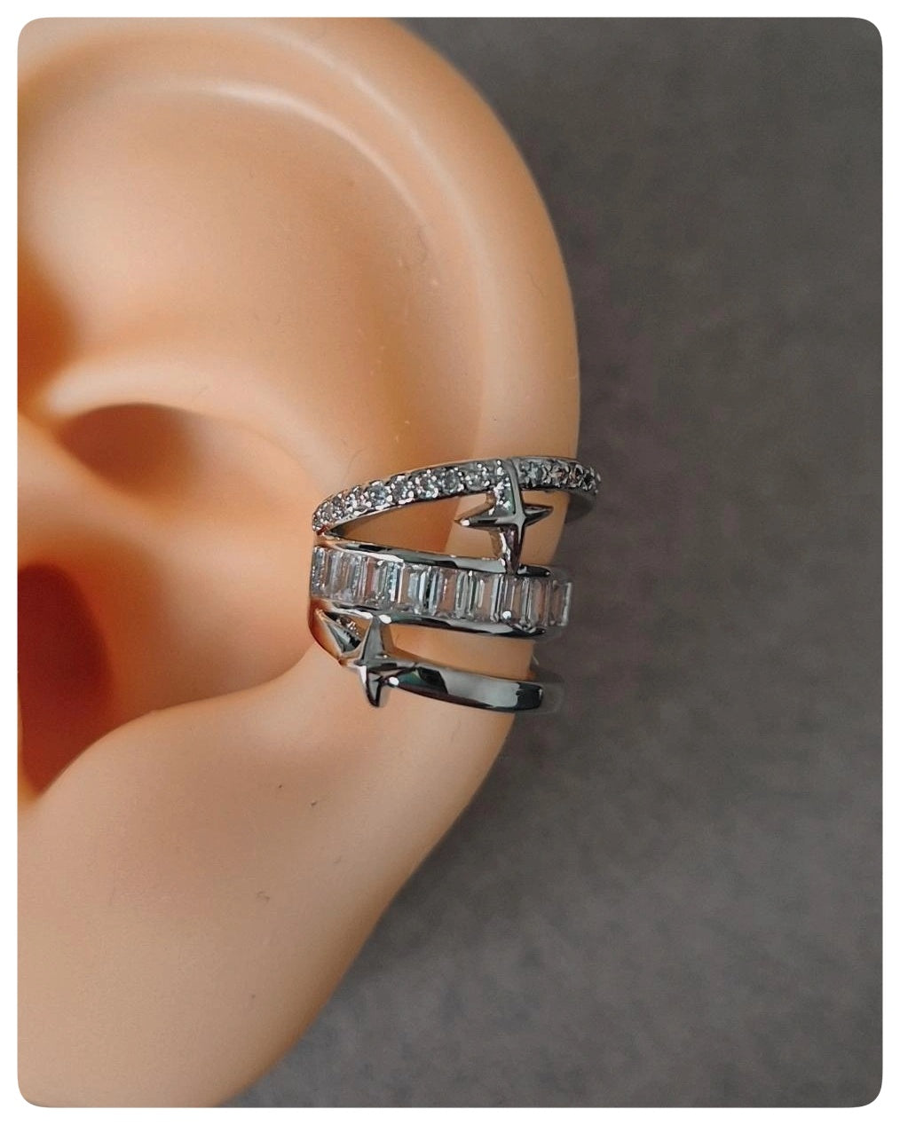 Earcuffs Destellos 12 (1 pieza)