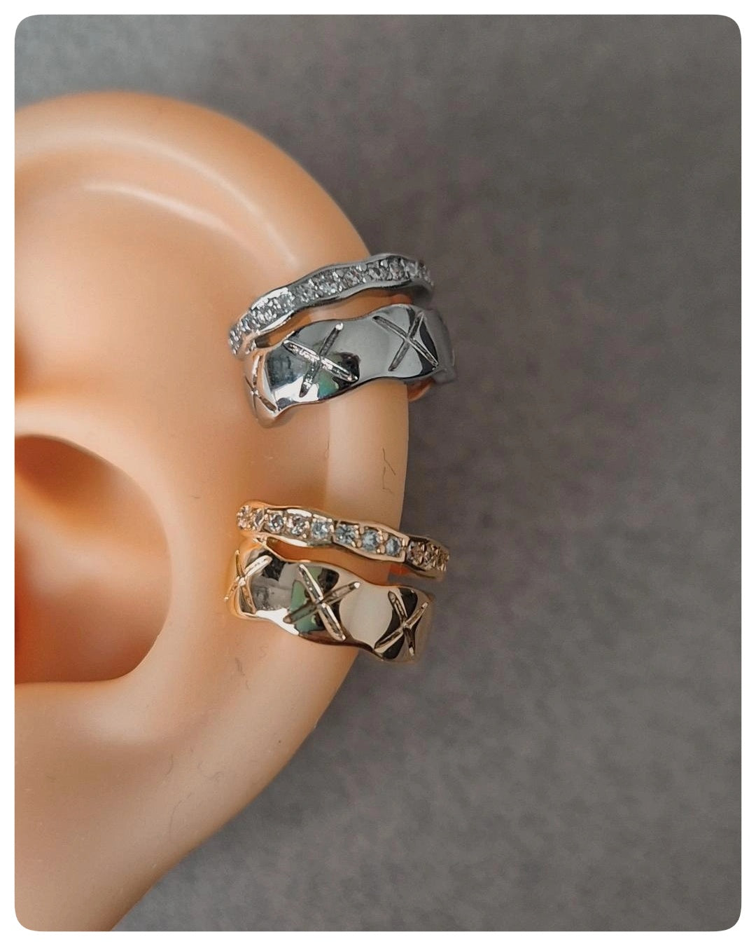 Earcuffs Destellos 15 (1 pieza)