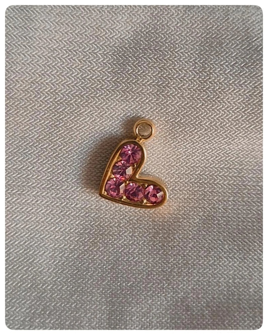 Mini corazon circonia
