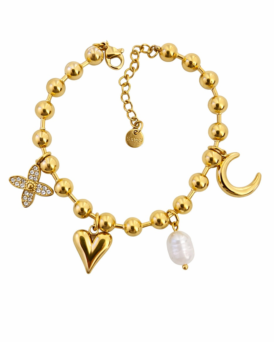 Pulsera borlas (base)