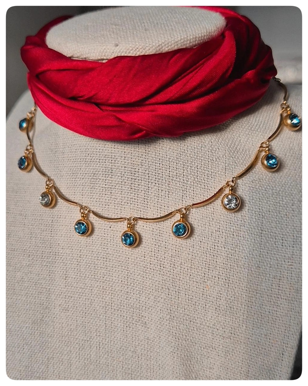 Collar Lumira Blue