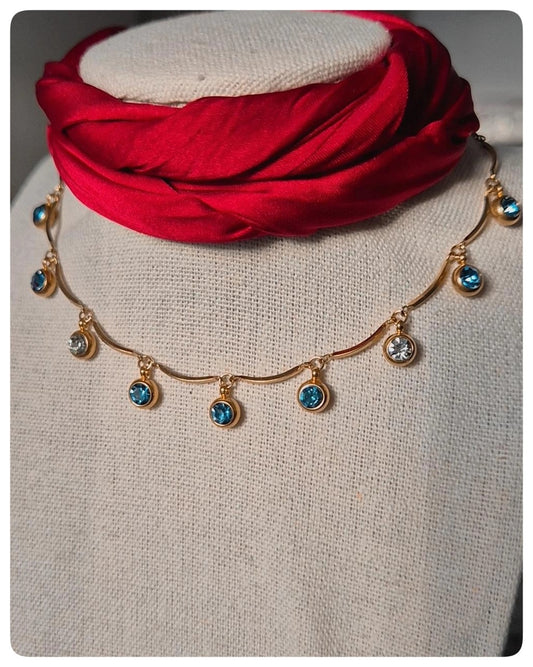 Collar Lumira Blue