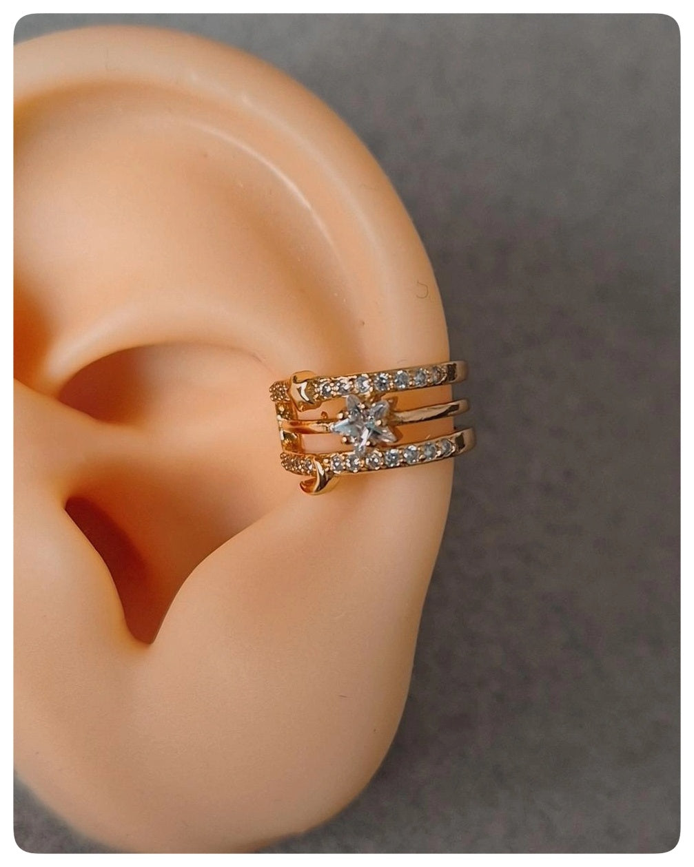 Earcuffs Destellos 14 (1 pieza)