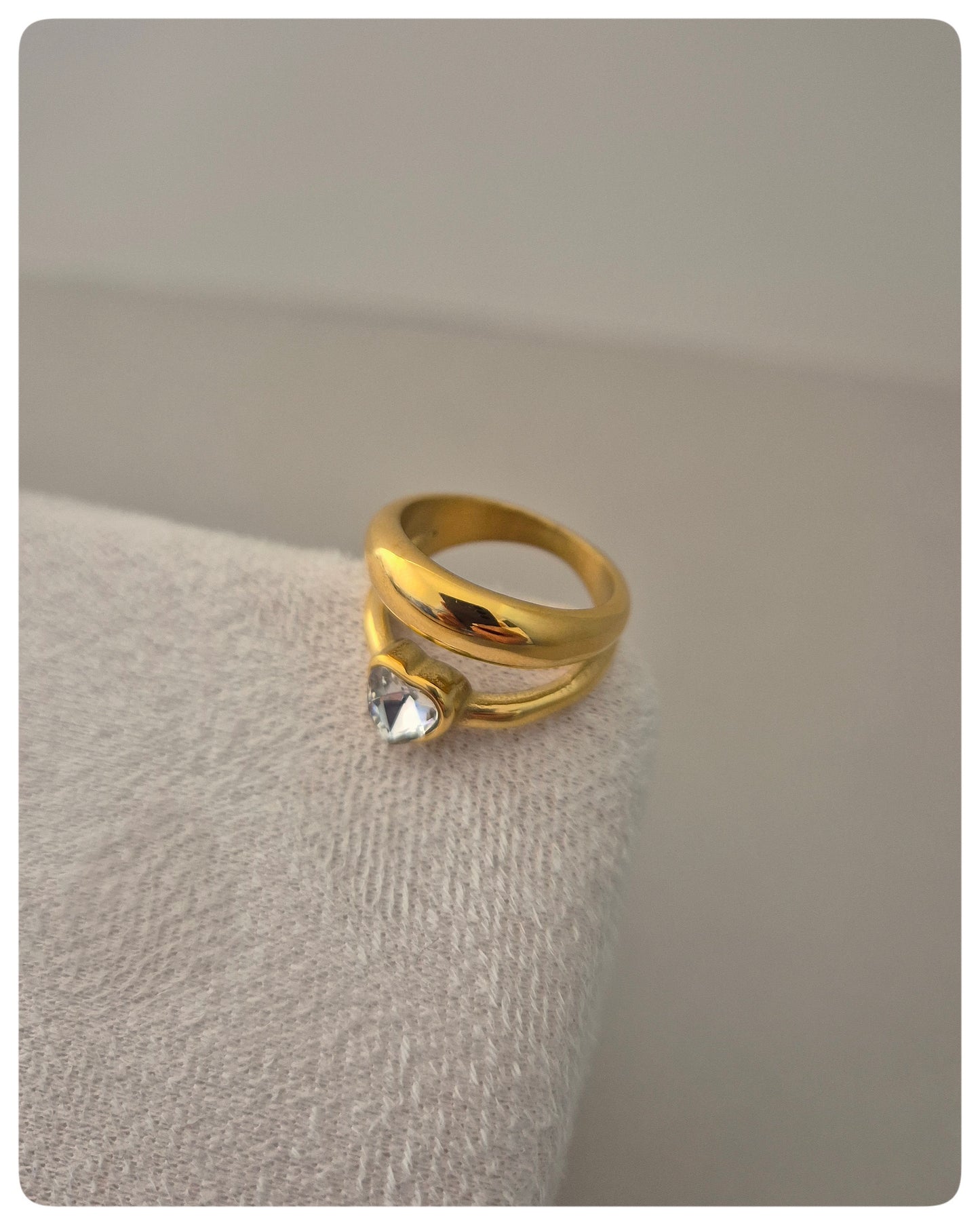 Anillo Amor Brillante