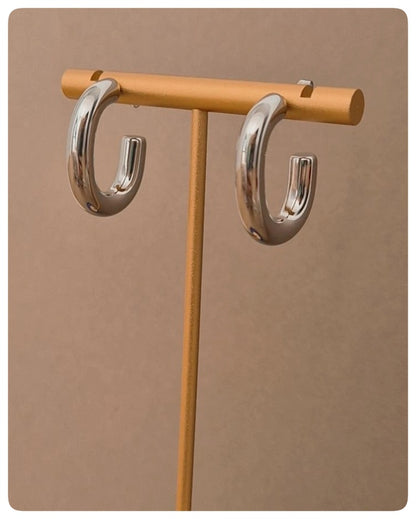 Zarcillo Óvalo Elegante