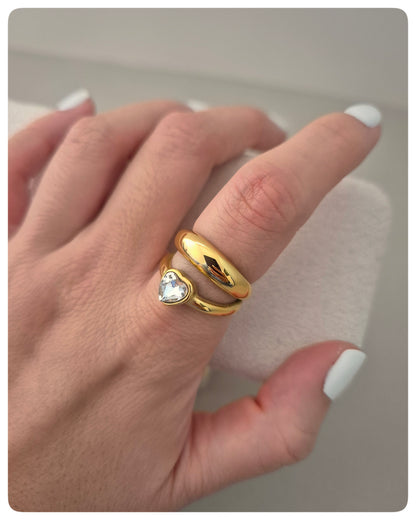 Anillo Amor Brillante