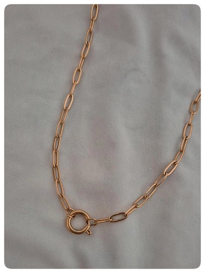 Collar Eslabón Dorado (base)