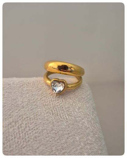 Anillo Amor Brillante