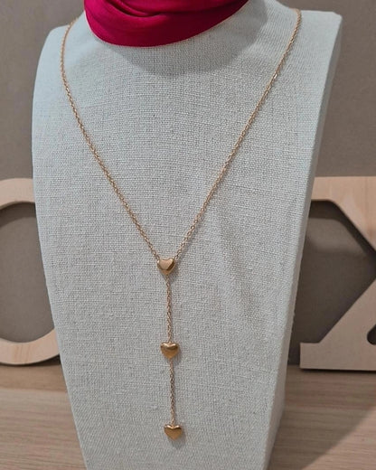 Corazones en cascada