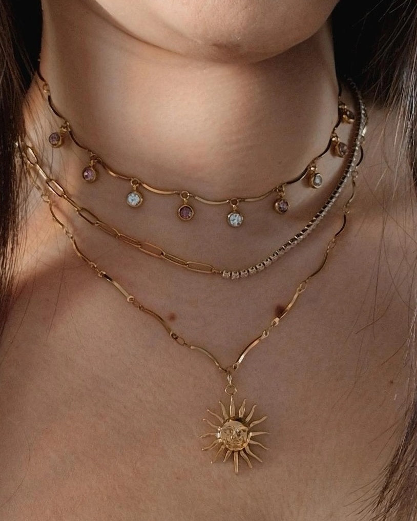 Collar Sol Dorado
