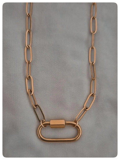 Collar Eslabón Dorado (base)