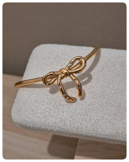 Brazalete Lazo Dorado