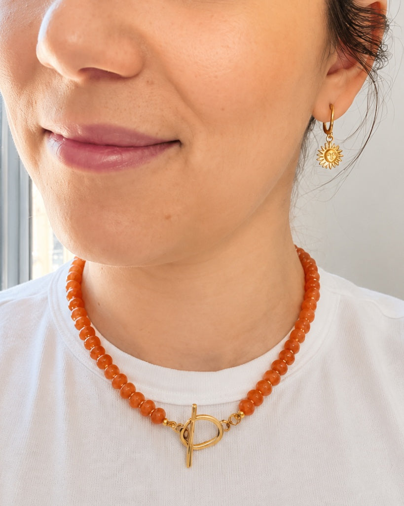 Collar mandarina