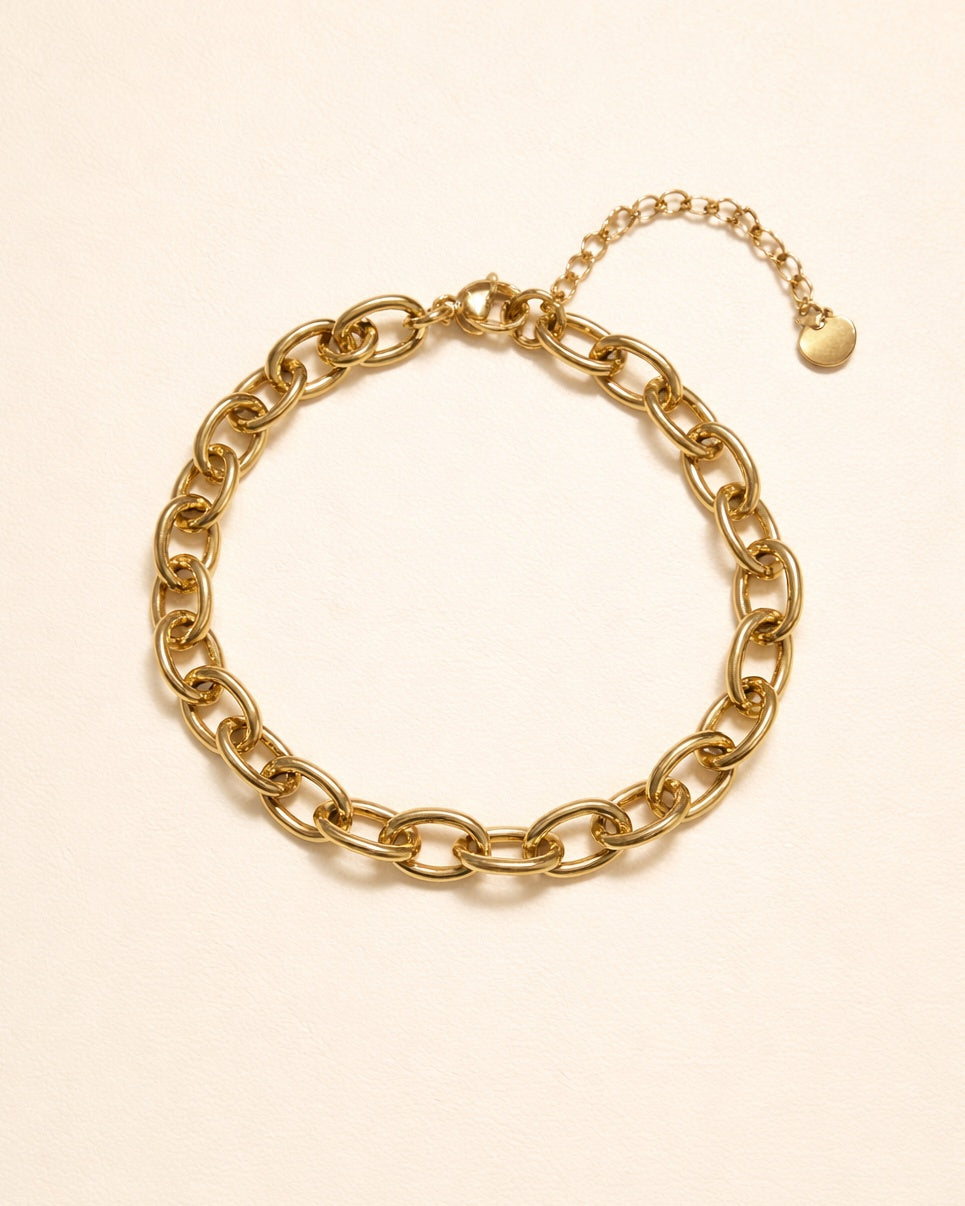 Pulsera Cadena gruesa (base)