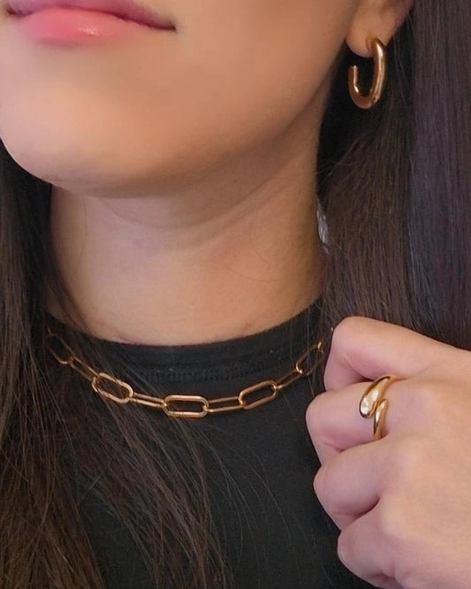 Cadena Link Style en Gold