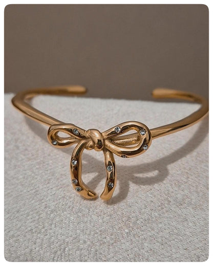 Brazalete Lazo Dorado