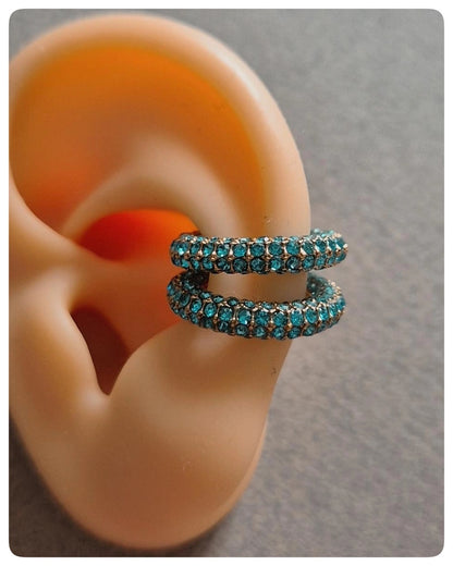 Ear Cuff Sparkle Gems (1 unidad)