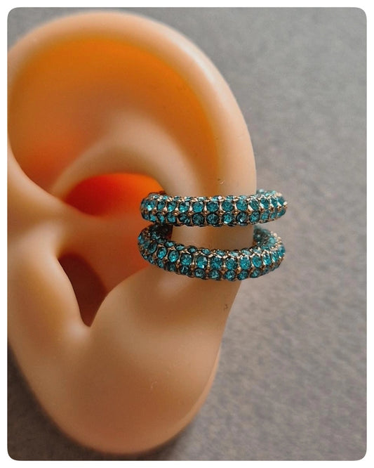 Ear Cuff Sparkle Gems (1 unidad)