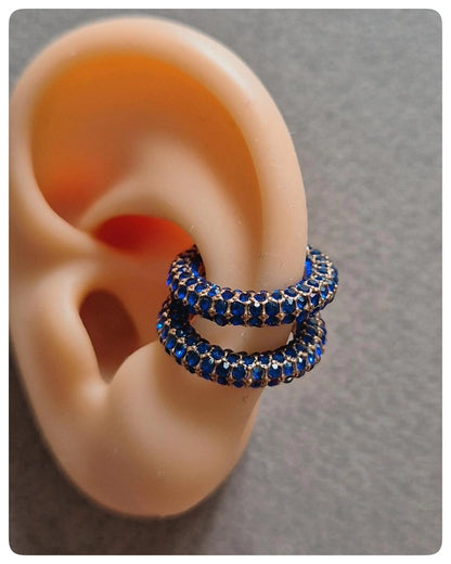 Ear Cuff Sparkle Gems (1 unidad)