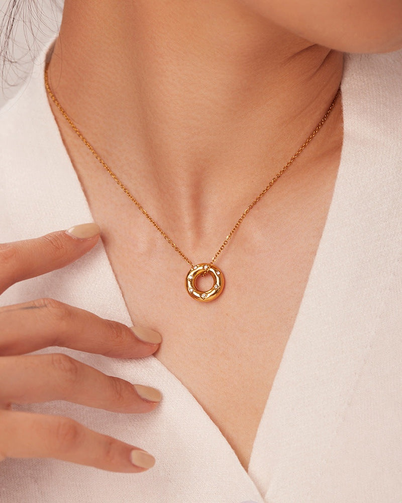 Collar mini dona