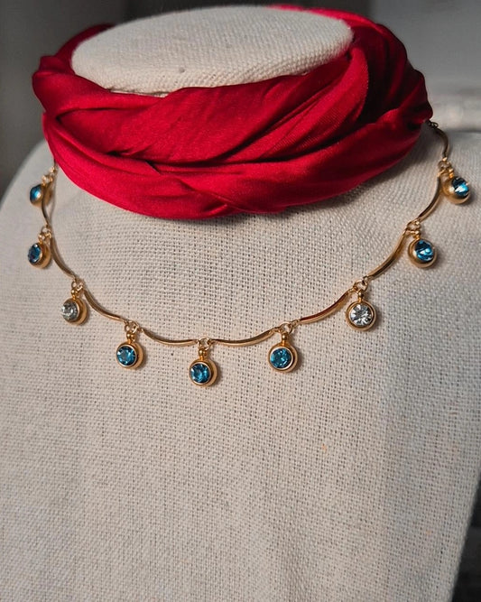 Collar Lumira Blue