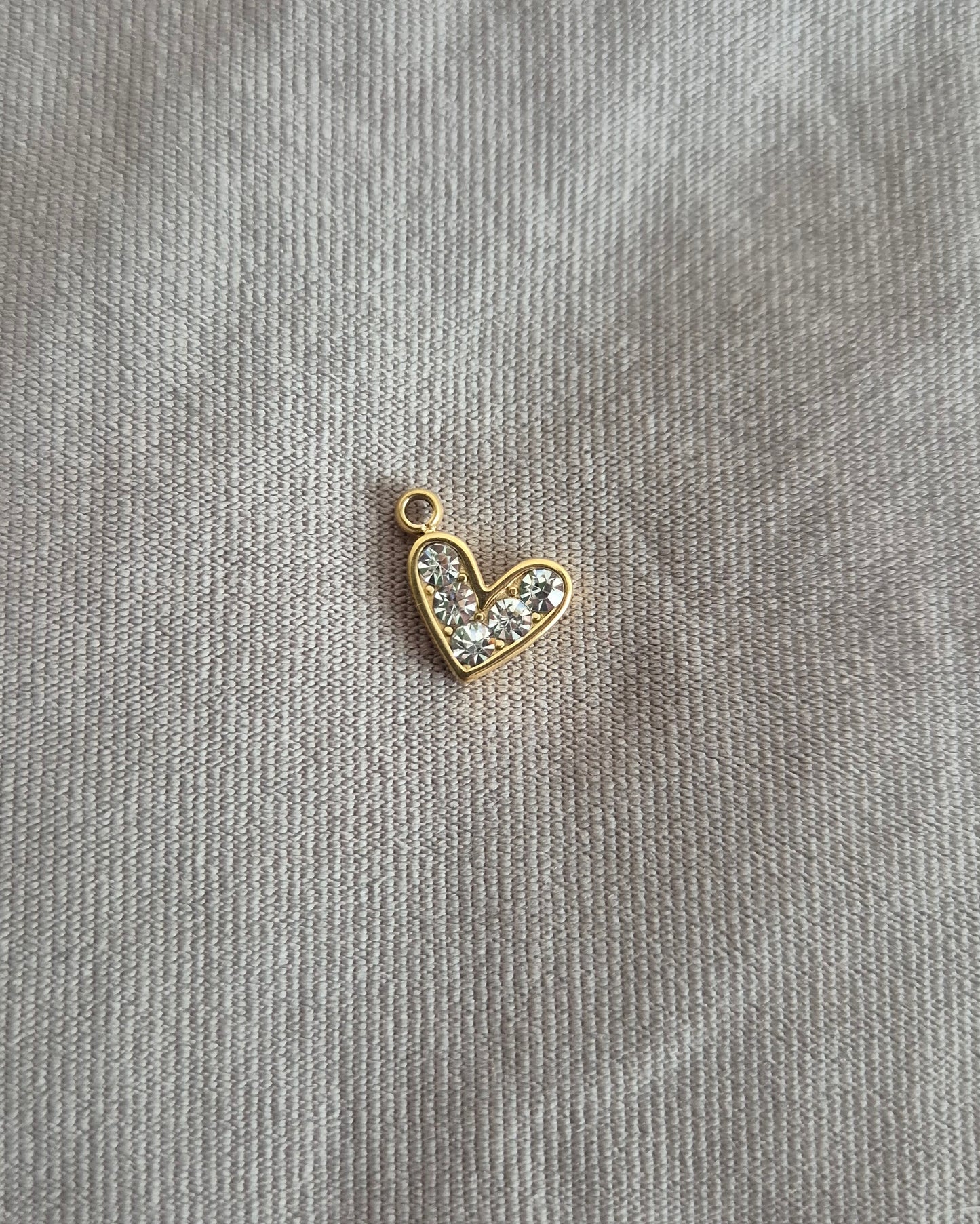 Mini corazon circonia