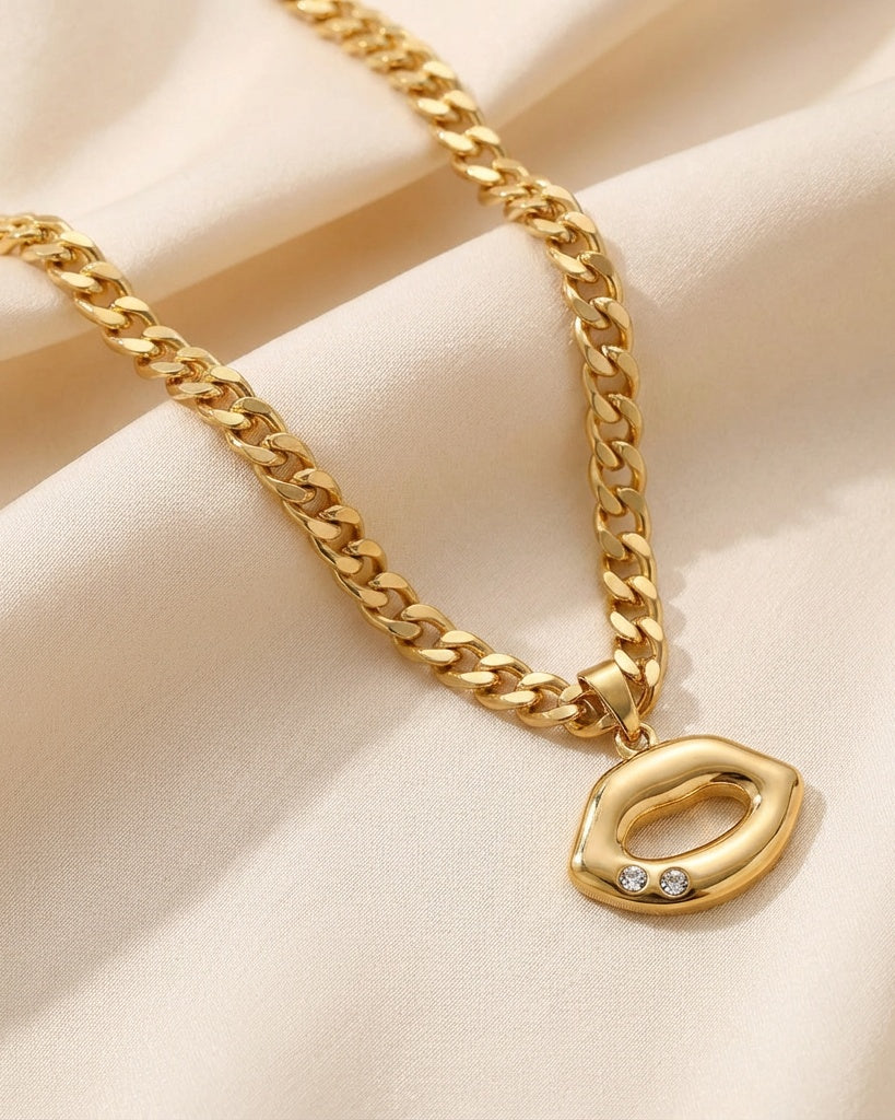 Choker Beso Dorado