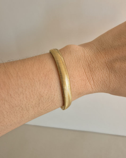 Pulsera Serpiente Dorada