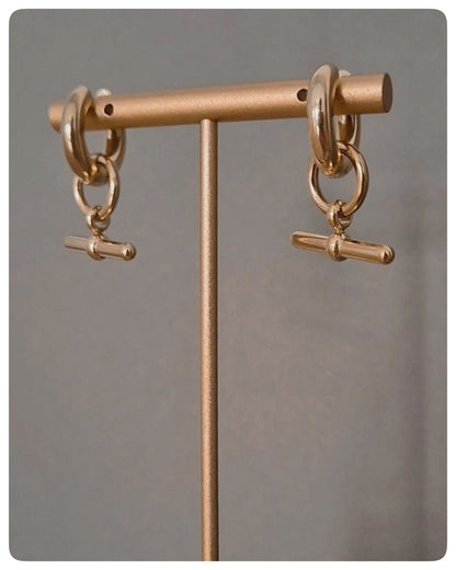 Zarcillos reflejo lineal