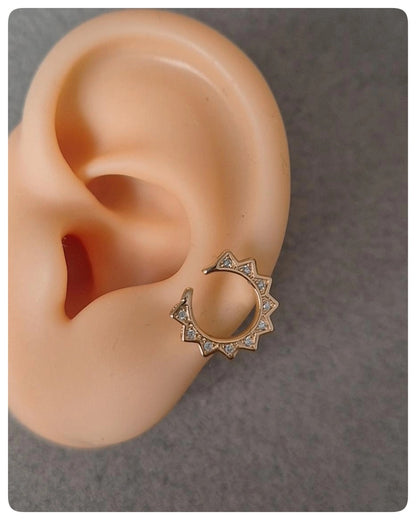 Earcuffs Sun (1 pieza)