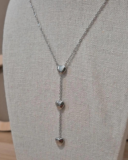 Corazones en cascada