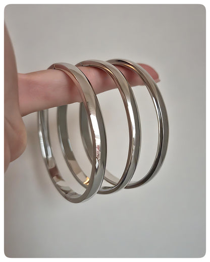 Pulsera Essence  Plateada 6mm