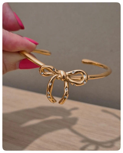 Brazalete Lazo Dorado