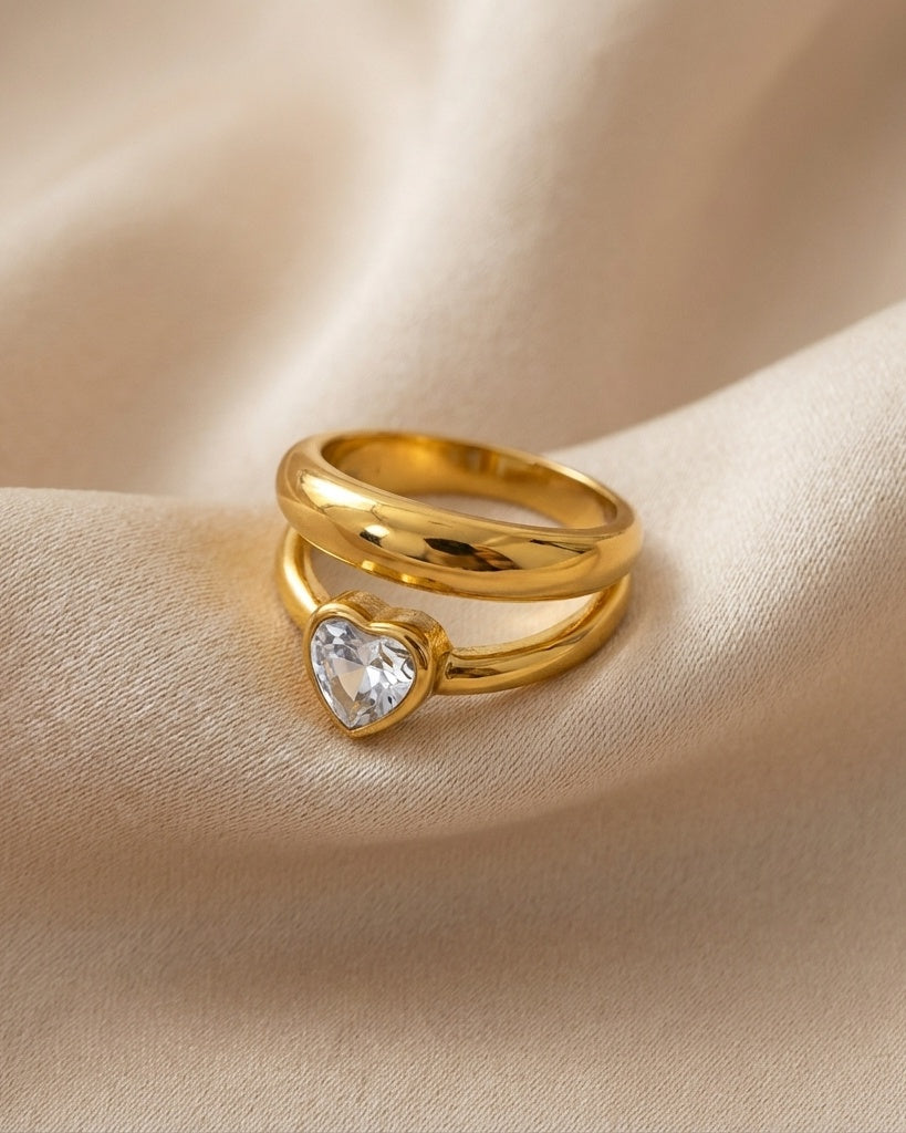 Anillo Amor Brillante