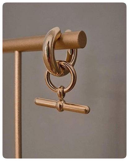 Zarcillos reflejo lineal