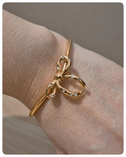 Brazalete Lazo Dorado