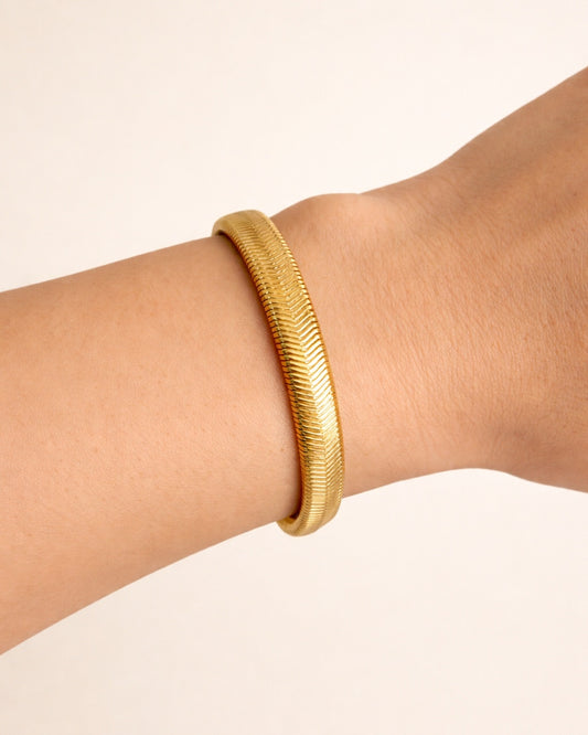 Pulsera Serpiente Dorada
